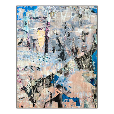 Livar, décollage, 31,3 x 24,4 cm, 2024