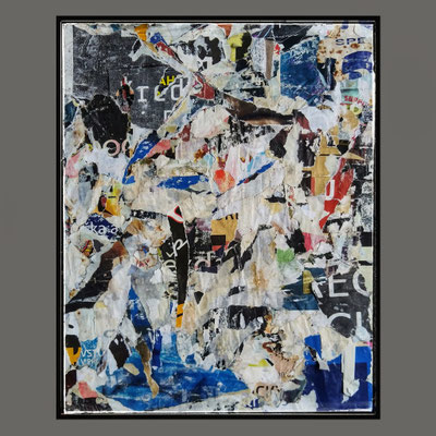 suppo, décollage, 32,5 x 26 cm, 2021