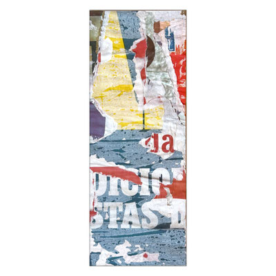Pansi, décollage, 30,0 x 11,3 cm, 2025 (Elvas, PT)