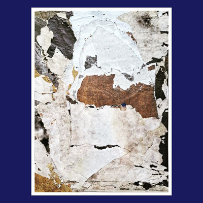 A'dam 3, décollage, 35,0 x 25,5 cm, 2022