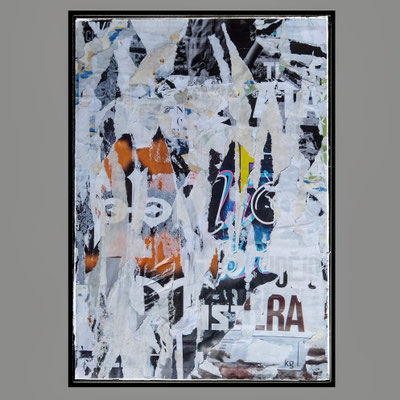 Radejo, décollage, 28,2 x 20,0 cm, 2021