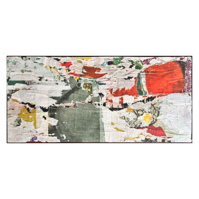 Misericórdia, décollage, 22,6 x 48,7 cm, 2025