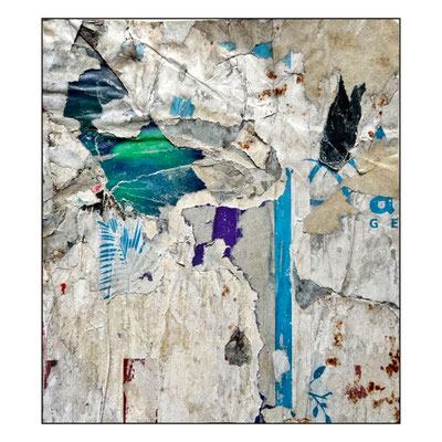 Raldi, décollage, 26,0 x 22,8 cm, 2025 (Genova, IT)