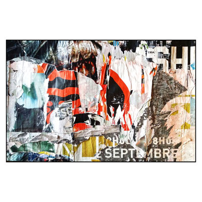 Boulevard de Sébastopol, Décollage, 57,5 x 90,0 cm, 2016 (Paris, FR)