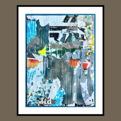 calu, décollage, 28,7 x 21,3 cm, 2023