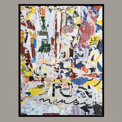 acordo, décollage, 43,9 x 32,8 cm, 2021