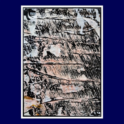 Wowu, décollage, 20,3 x 14,7 cm, 2023