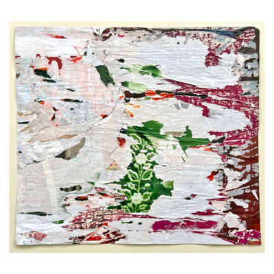 ventoso, décollage, 39,7 x 44,7 cm, 2025