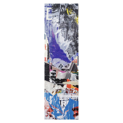 Aufschwung, décollage, 46,4 x 13,1 cm, 2025