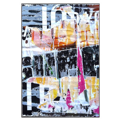 66, décollage, 22,5 x 15,3 cm, 2015