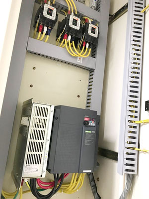 動力用電気コンバーター交換工事の様子。その8【新潟】