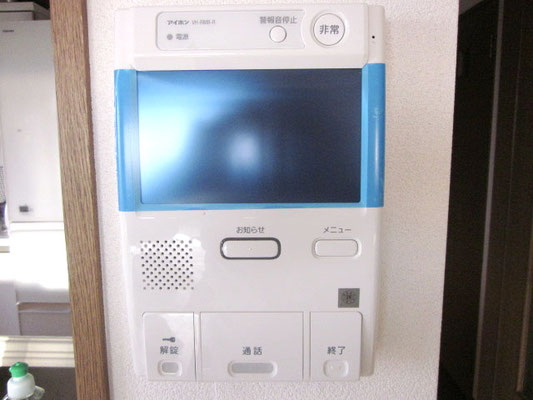交換工事が完了して新しくなったマンションのインターホン。その3【新潟市中央区】