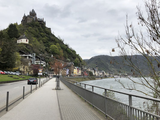 Einfahrt in Cochem