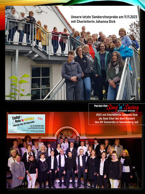 Pop-Jazz-Chor Sing'n'Swing 2023