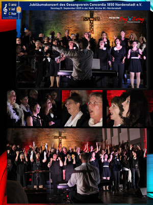 Pop-Jazz-Chor Sing'n'Swing -Jubiläumskonzert 175 Jahre GVC