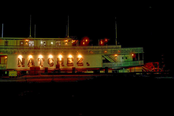Die Natchez im Hafen von New Orleans