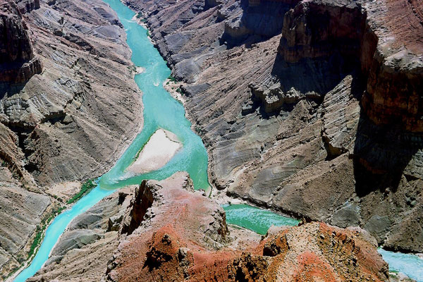 Mündung des Little Colorado in den Colorado River, Az. 1984