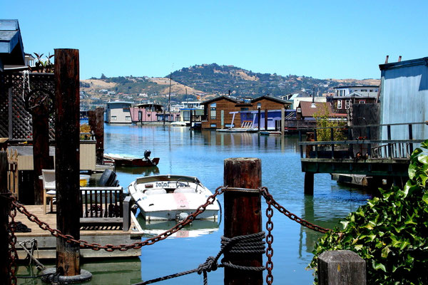 Houseboat Marina in Sausalito