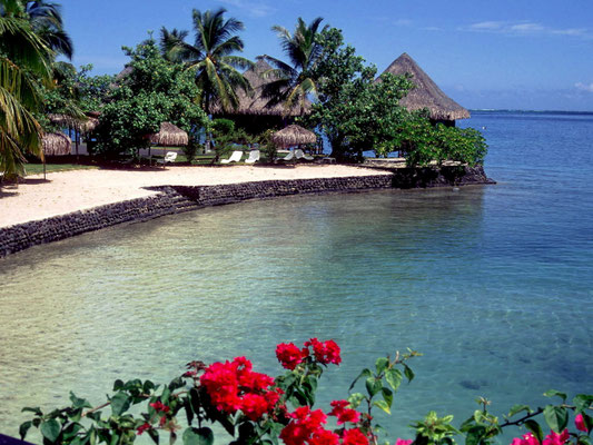 Beachcomber Bungalow-Hotel auf Tahiti