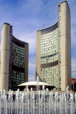 Das Rathaus von Toronto, Onario, Kanada (Dia-Scan)
