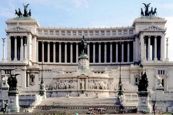 Das Denkmal Victor Emanuel in Rom (Dia-Scan)