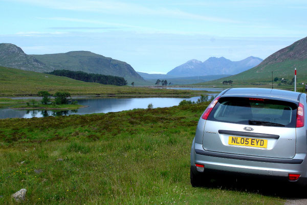 Unterwegs an der Westküste der Highlands - dem schönsten Streckenabschnitt