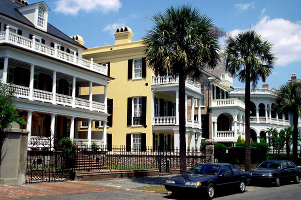 Charleston in South Carolina (Drehort für 'Vom Winde verweht')