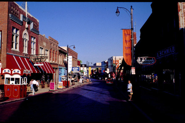Beale Street (Home of the Blues) in Memphis, Tn.