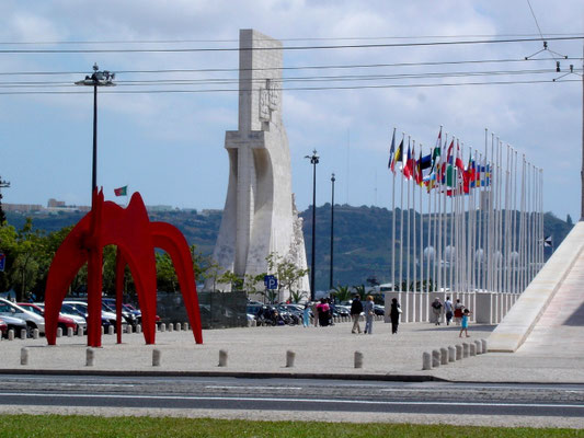 Das Seefahrer Denkmal am Tejo