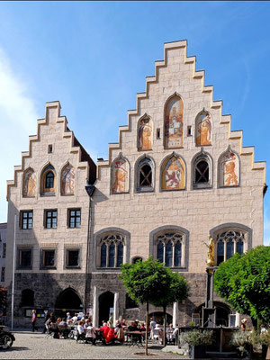 Das Rathaus von Wasserburg am Inn