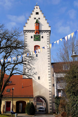 Das Wurzacher Tor in Bad Waldsee (Lumix G6)