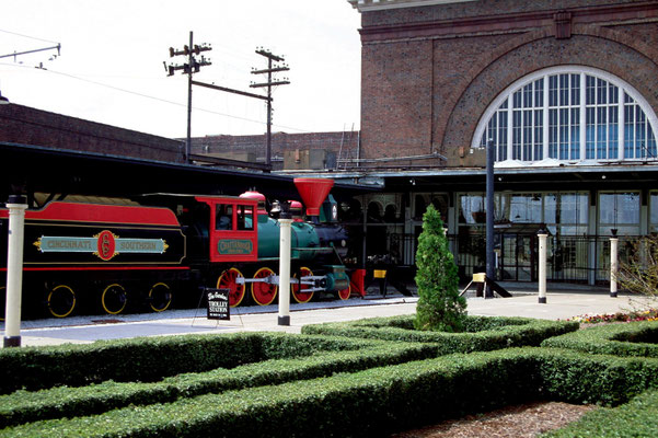 Der alte Bahnhof ist heute ein Hotel