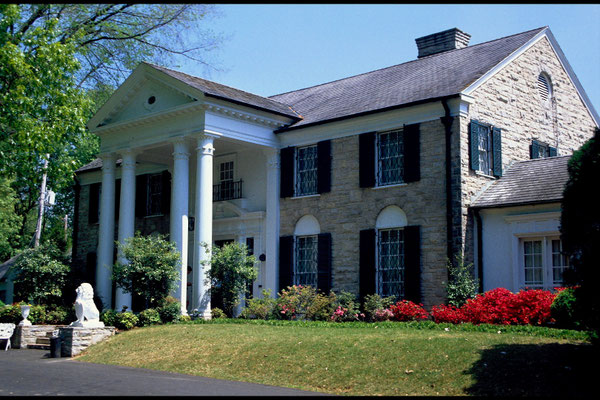 Graceland (heute Elvis Museum) in Memphis, Tn.