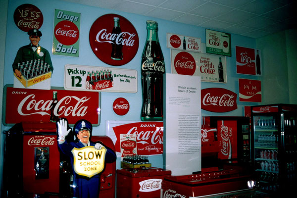 Im Coca Cola Museum in Atlanta