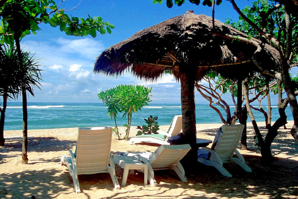 Tropische Vegetation und tolle Strände gibt es auf Bali