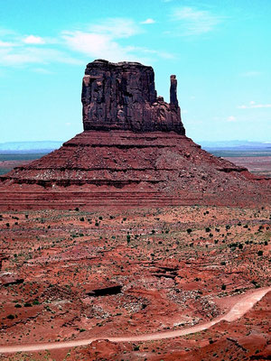 'Setting Hen' im Monument Valley, Utah 1984