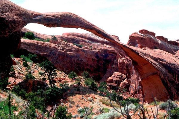 Landscape Arch im Arches NP, Utah