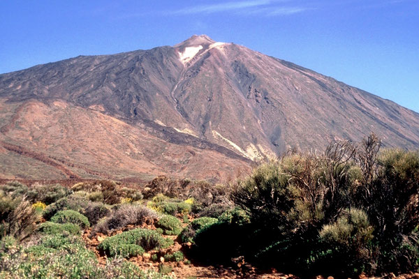 Der Vulkan Pico de Teide auf Teneriffa ist der höchste Berg Spaniens