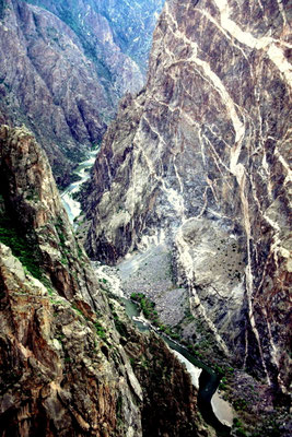 Black Canyon of the Gunnison (550m Tiefe), Co. 1987