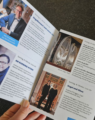 Wickelfalz Programm Flyer