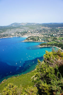 Cassis depuis le cap Canaille