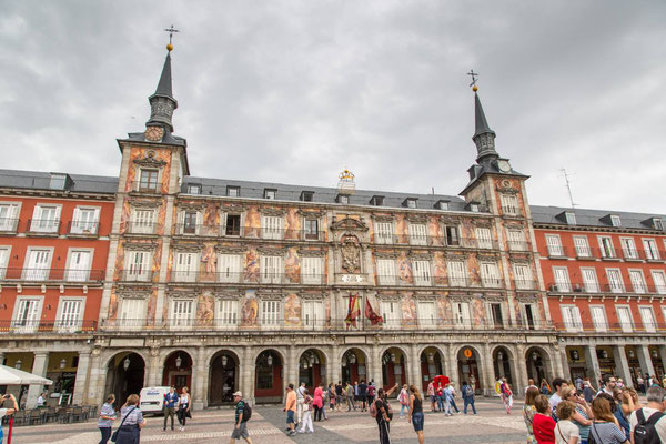 Plaza mayor à Madrid