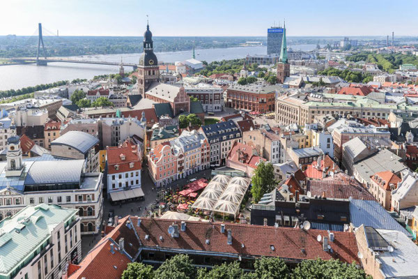 Riga vu d’en haut