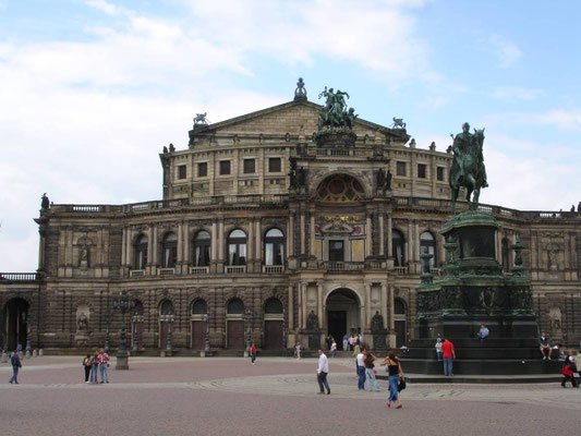 Opéra de G. Semper à Dresde