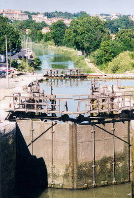 Canal du Midi, écluses de Fonseranes