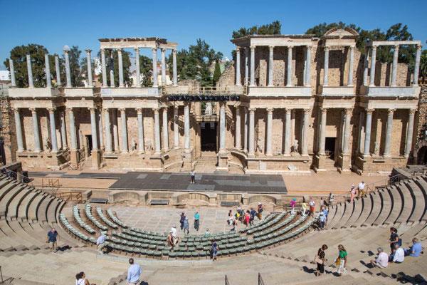 Amphithéâtre romain à Merida