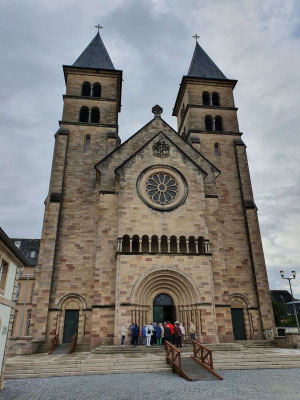 La basilique d'Echternach.