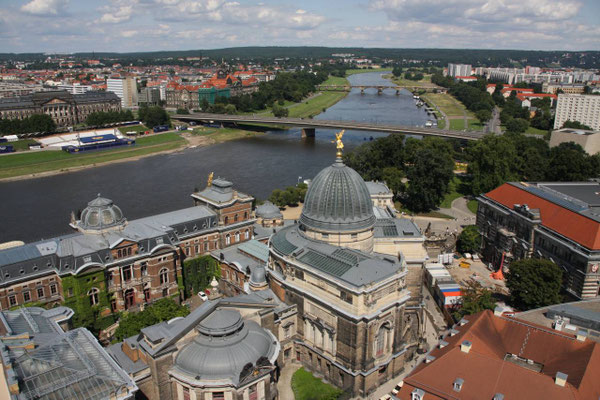 Dresde : vue panoramique