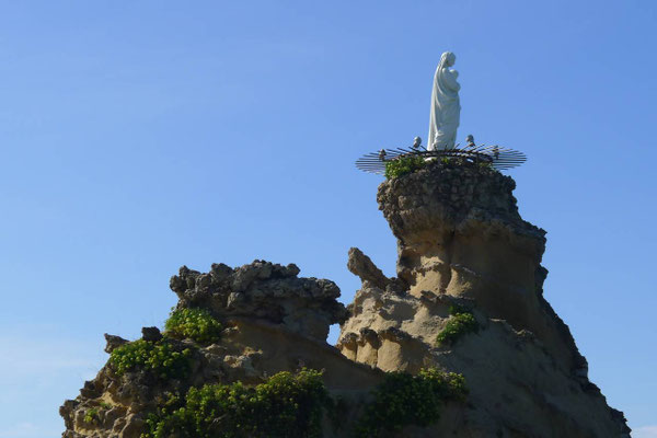 Rocher de la Vierge à Biarritz
