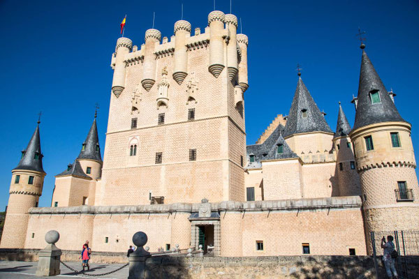 Entrée de l’Alcazar de Ségovie